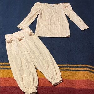 Musli by Gwen cotton cream/pinkish Pajamas Set
